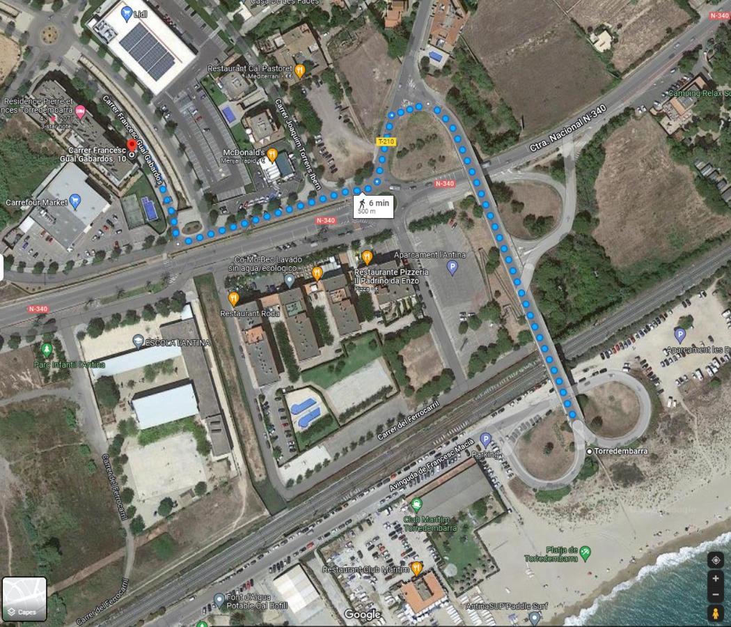Apartamento Diseno Con Jardin Privado A 100 Metros Del Mar Torredembarra Εξωτερικό φωτογραφία
